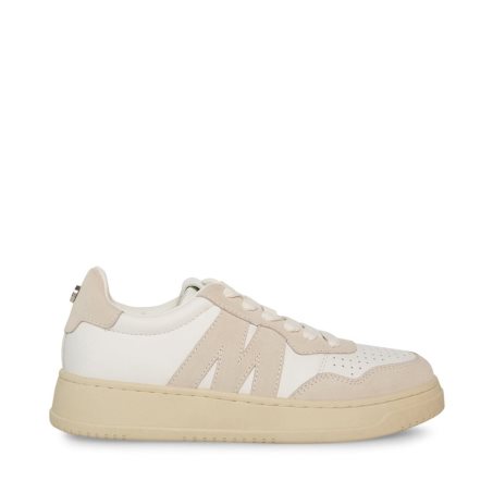 White Steve Madden Jazz Women's Sneakers | PH 7294IGP